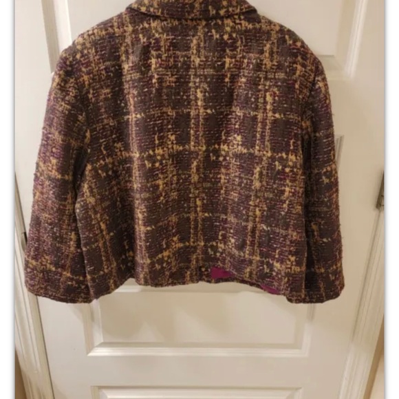 St. John Couture Woven Jacket Sz.16 - Picture 8 of 11